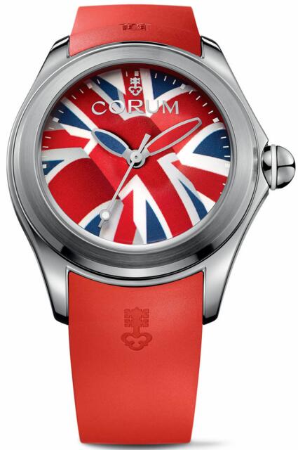 Review Corum L082 / 03308 - 082.310.20 / 0376 UK01 Flag Bubble Replica watch - Click Image to Close